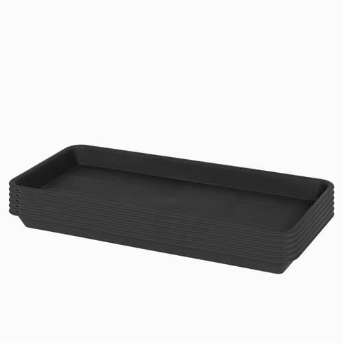 Pack plastic plant tray - 6,