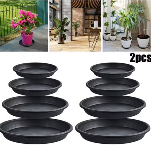 Plant pot saucers - pot, round