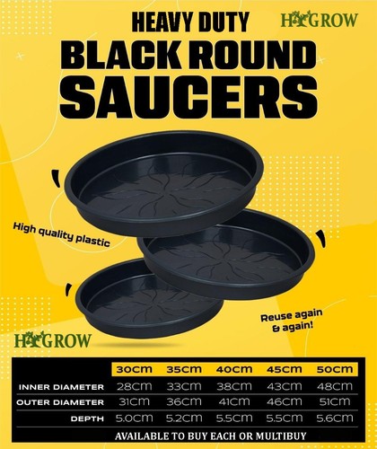 Plant pot saucers all sizes - pot,