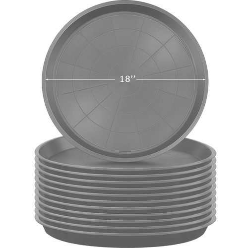 Pcs plastic plant saucers - plastic,