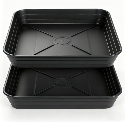 Pack square plant saucer - plant,