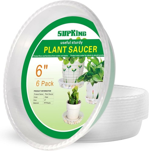 Pack plant saucers - saucers, drip