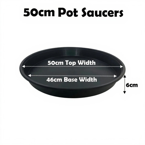 50cm plant pot saucers - 50cm,