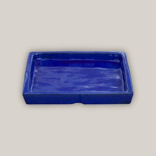 Square falling blue - blue,