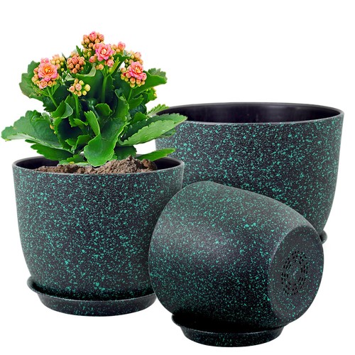 Large flower pots 9 - pots, 12/10/9