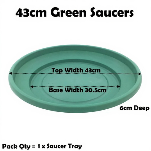 Round plant pot saucer 43cm - plant,