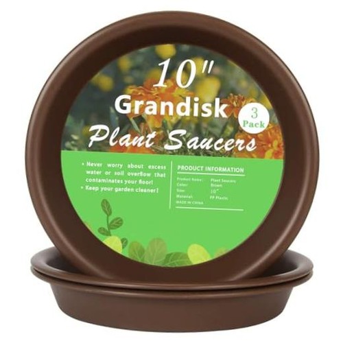 Plant saucer heavy large - saucer,